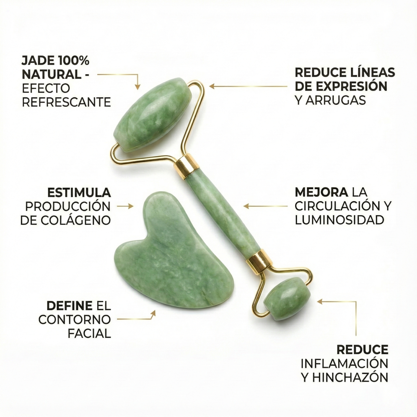 Lucente™ Kit Facial Gua Sha